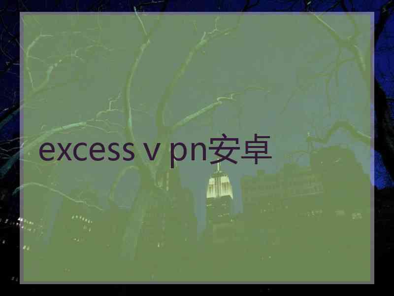 excessⅴpn安卓