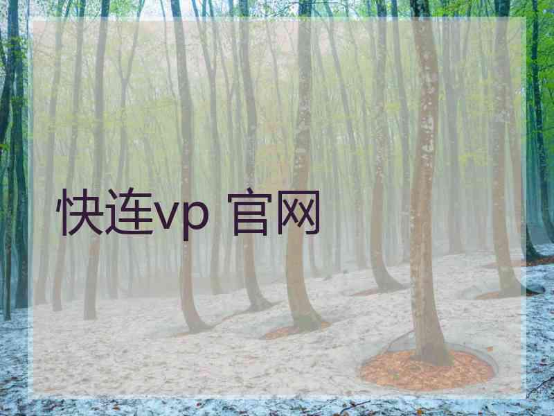 快连vp 官网